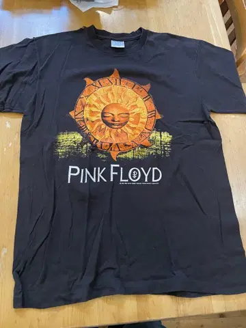 90s PINK FLOYD 티셔츠 XL 싱글 스티치