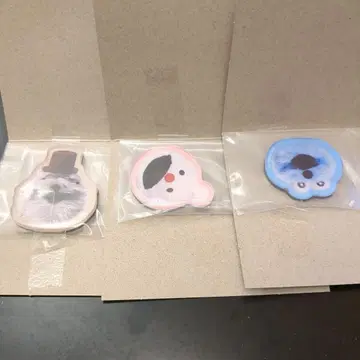 퍼펫 순순 캐릭터 마그넷 3개 세트 식품 완구 마그넷