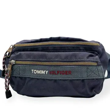새상품급 TOMMY HILFIGER 타미힐피거 바디 백 네이비