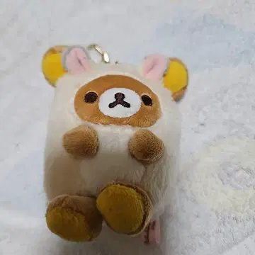 리락쿠마 봉제 인형 키링 약 10cm