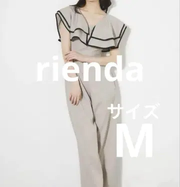 rienda 숄더 더블 프릴 올인원