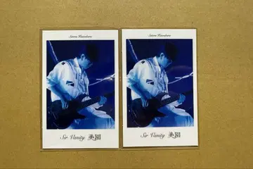 Sir Vanity 쿠와바라 세이 폴라로이드 카드 2장 세트