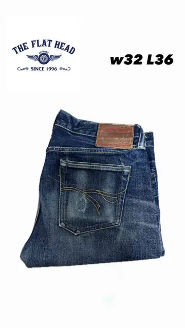 THE FLAT HEAD F310 부츠 컷 데님 w32 L36