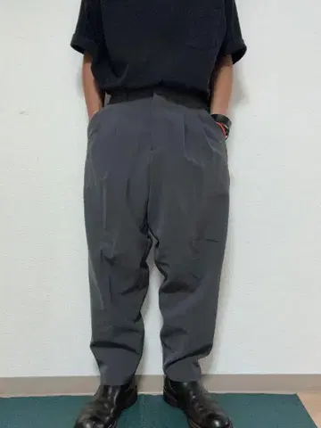 WYM ATTACHMENT LOOSE TAPERED PANTS 팬츠