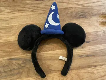 미키 귀 마법사 모자 머리띠