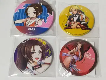 시라누이 마이 KOF SNK 캔뱃지 4종