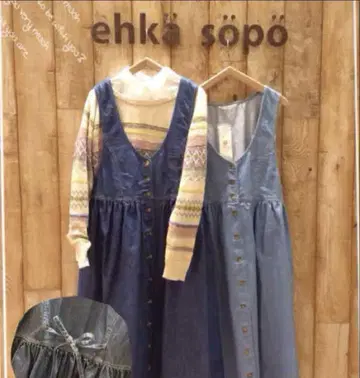ehka sopo 데님 원피스