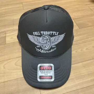 FULL THROTTLE 트래커 햇 그레이