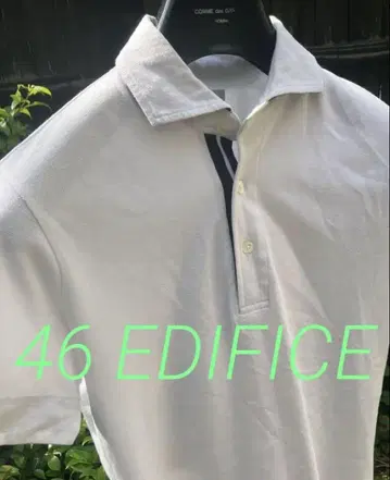 46 피케 셔츠 EDIFICE 와이드 칼라