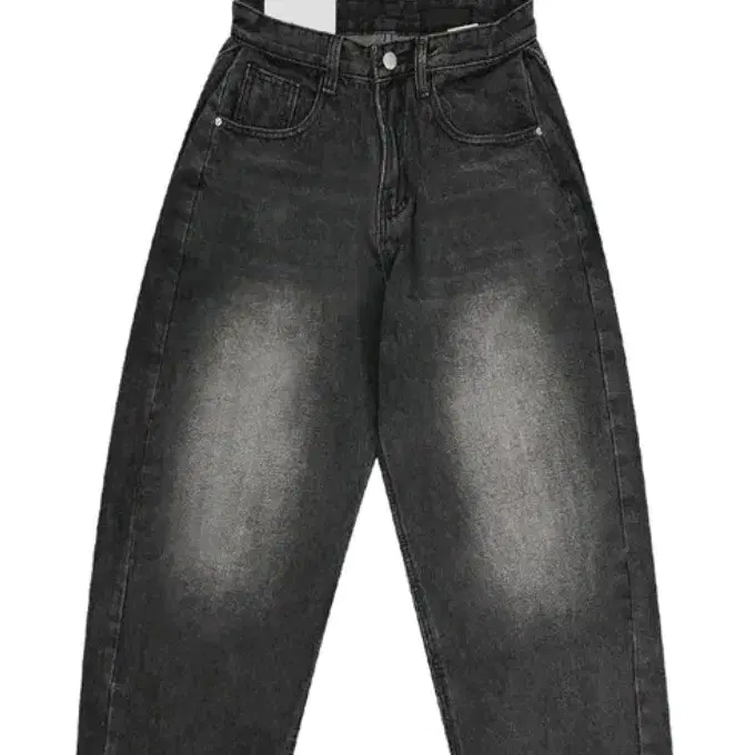 【MODIMOOD】FILLING WASHING SIDE PINTUCK WIDE DENIM Modimood Feeling Washing Side Pintuck Wide Pants Medium Blue