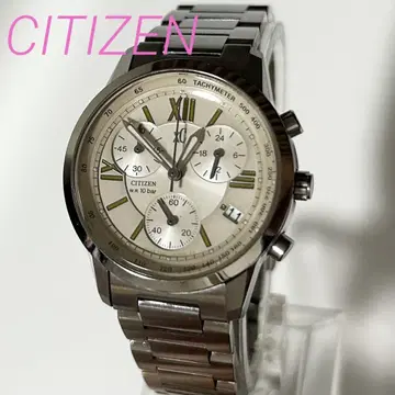 새상품급 CITIZEN 시티즌 QZ 손목시계 크로스씨 동작 확인 완료