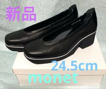 미사용 새상품 monet 모네 스퀘어토 펌프스
