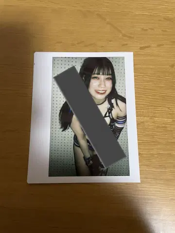 노아오 이슬이(히카리) 와이드 폴라로이드 사인 포함 도쿄 여자 프로레슬링