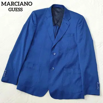 MARCIANO GUESS 테일러드 자켓 도트 블루 사이즈 50