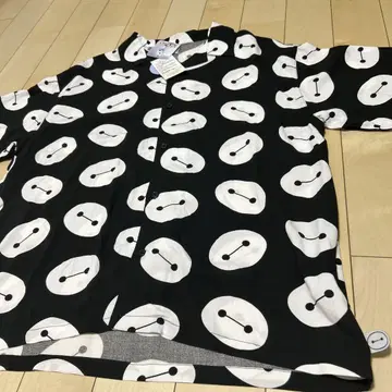 미사용 새상품 디즈니 베이맥스 반팔 알로하 셔츠 올 패턴 M