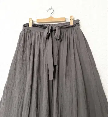ICHI Antiquites 린넨 스커트 네스트로브 베리떼꾸르