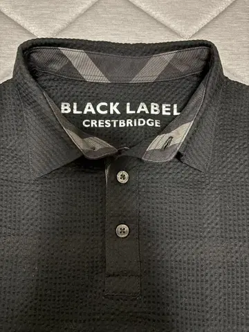 BLACK LABEL CRESTBRIDGE 피케 셔츠 블랙 M