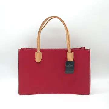 [미사용] SOMES SADDLE 올 가죽 토트백