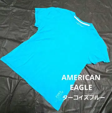 [새상품]AMERICAN EAGLE 터콰이즈 블루 티셔츠
