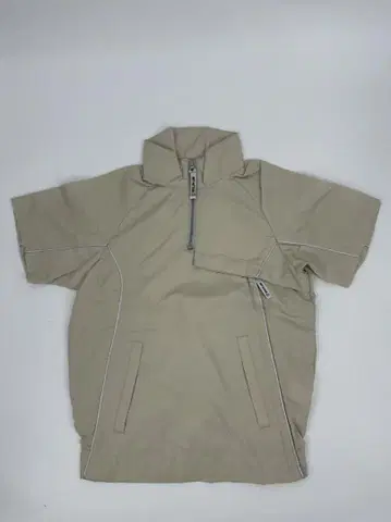 하프 지퍼 공조 자켓 2way