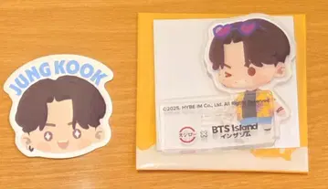 스시로 x BTS 인더섬 아크릴 스탠드 피크 JUNG KOOK