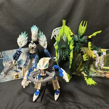 레고 레고 BIONICLE 바이오니클 2개 완성품 및 기타 1개