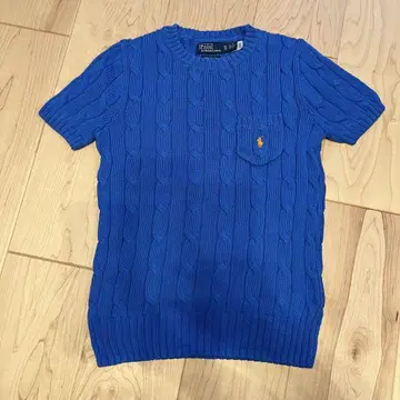 Polo by Ralph Lauren 반팔 스웨터 XS 코튼 100%