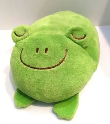 Sleep Well 봉제 인형 쿠션 개구리 개구리 개구리