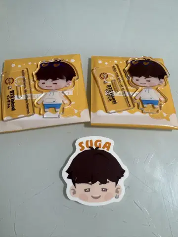 스시로 BTS 인 더 솜 SUGA 아크릴 스탠드 피크 세트