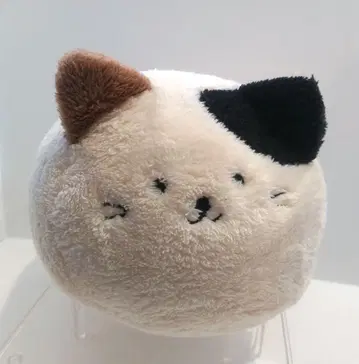 이케히코 코퍼레이션 봉제 인형 쿠션 삼색 고양이 고양이