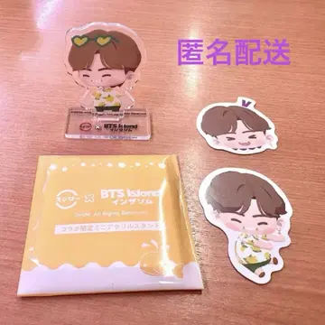 BTS 스시로 콜라보 V 아크릴 스탠드 피크 2장 세트