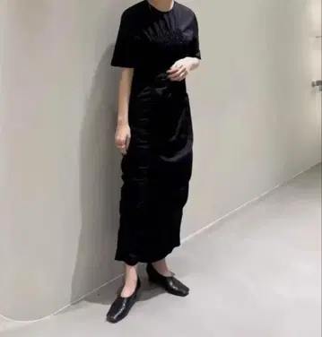 clane RANDOM SHIRRING ONEPIECE 택 없음