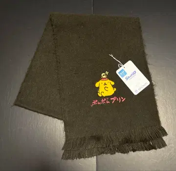 [ 레어 ] 폼폼푸딩 머플러 레트로 빈티지