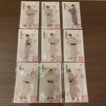 SnowMan 아크릴 스탠드 타키자와 가부키 ZERO 전 세트