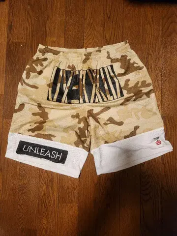 UVERworld 카모플라쥬 메쉬 숏 팬츠 L