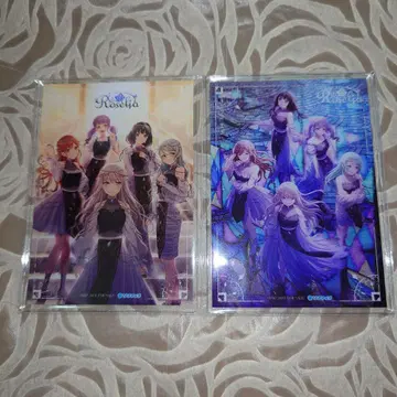 Roselia 아크릴 코스터 세트
