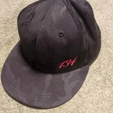 카모 패턴 블랙 캡 134 shonan 자수