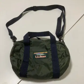 엘엘빈 L.L.Bean 숄더백 드럼 백 올리브 스테디셀러