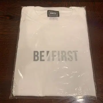 [미사용 새상품] BE:FIRST 로고 티셔츠 화이트 L 사이즈