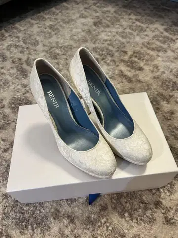 BENIR 웨딩 슈즈 22.5cm 힐 12cm
