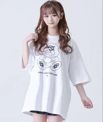 OY 오드리 프린트 반팔 티셔츠
