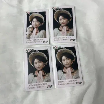 타카미네 나데시코 LARME POPUP 미니 포토 카드 호시타니 미라이