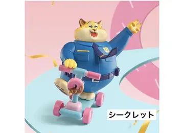 주토피아 크로우하우저 피규어 TOPTOY 시크릿
