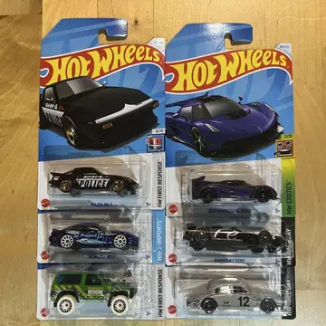 Hot Wheels Set of 6