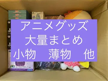 애니메이션 굿즈 논장르 잡화 대량 묶음 판매, 소품 외 세트