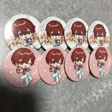 옆집 사카타. 바보 사카타. 캔뱃지