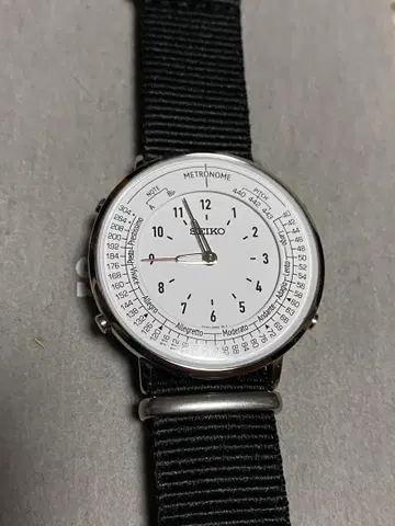 SEIKO 메트로놈 워치 후지와라 히로시 fragment design