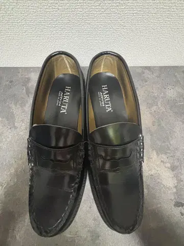 HARUTA 블랙 로퍼