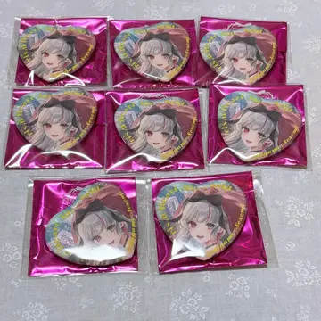 니지산지*이시가미 노조미 준브라 하트 캔뱃지 2