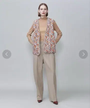 6 roku SASHIKO MOTIF JACQUARD VEST 베스트